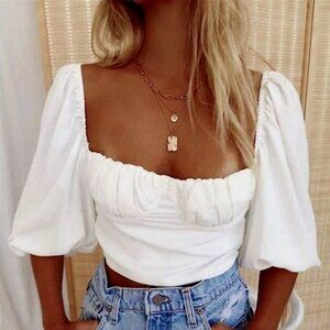 BRAND NEW! 12th Backless Crop Top - Small